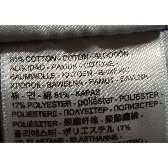 Levi's Strauss Womens Dark Wash Low-Rise Stretch Denim Cuffed Bermuda  28Wx9L - Picture 7 of 9